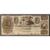Image 1 : Wolfborough Bank, 1839 Issue Obsolete Color Specimen in Brown.