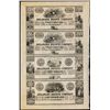 Image 1 : New Hope Delaware Bridge Co., Lambertville, NJ Uncut Obsolete Sheet.