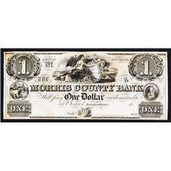 Morris County Bank, ca.1830's Obsolete Proof.