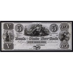 Bank of the State of New-York, ca.1830's Obsolete Proof.