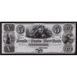 Bank of the State of New-York,ca.1830's Obsolete Proof.