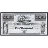 Image 1 : Merchants' Bank, $5000, ca.1830's Obsolete Proof.