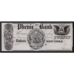 Phenix Bank, ca.1830's Obsolete Proof.