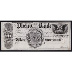 Phenix Bank, ca.1830's Obsolete Proof.