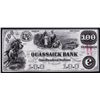 Image 1 : Quassaick Bank, 1850's Proof Obsolete Banknote.