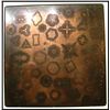 Image 1 : Cycloid Designs for counters and borders on Copper Plate.
