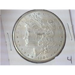 1904-O MORGAN SILVER DOLLAR