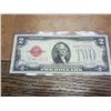 Image 1 : 1928-G TWO DOLLAR US NOTE RED SEAL