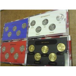 4-2007 50 STATE QUARTER SETS (UNC)