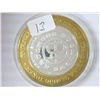 Image 2 : BOOMTOWN CASINO $10 SILVER TOKEN (UNC)