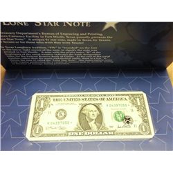BEP TEXAS ONE DOLLAR LONE STAR NOTE 2001 FRN