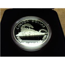 1986 CANADA VANCOUVER $ PROOF .3750 OZ. ASW