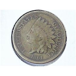 1861 INDIAN HEAD CENT
