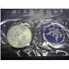 Image 2 : 1972-S IKE SILVER DOLLAR UNC (BLUE PACK)