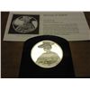Image 1 : 2 OZ STERLING SILVER REMBRANDT MEDAL PROOF