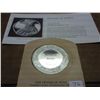Image 2 : 2 OZ STERLING SILVER REMBRANDT MEDAL PROOF