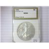 Image 1 : 1993 AMERICAN SILVER EAGLE PCI MS69