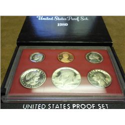 1980 US PROOF SET (WITH BOX)