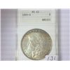 Image 1 : 1884-O MORGAN SILVER DOLLAR ANA MS63