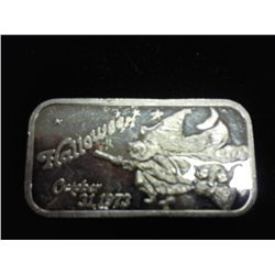 1 TROY OZ .999 FINE SILVER INGOT
