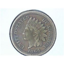1864 INDIAN HEAD CENT (FINE)