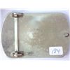 Image 2 : BELT BUCKLE WITH 1897 MORGAN SILVER DOLLAR