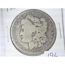 1881 MORGAN SILVER DOLLAR