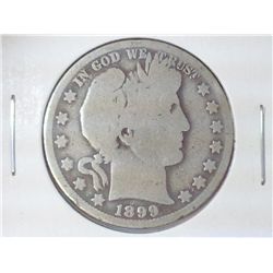 1899-O BARBER HALF DOLLAR