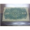 Image 2 : 1863 US 10 CENT  FRACTIONAL NOTE