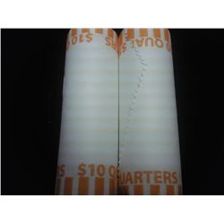 ROLLS OF 2002 P/D INDIANA QUARTERS (UNC)