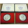 Image 2 : 2- US MINT AMERICAS 1ST MEDALS PEWTER