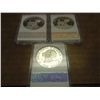 Image 2 : 1976-S T2, 77-S & 78-S IKE DOLLARS SGS PR70 CAM