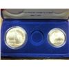 Image 1 : 1986 US LIBERTY 2 COIN SET (UNC)