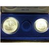 Image 2 : 1986 US LIBERTY 2 COIN SET (UNC)