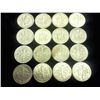 Image 2 : 16 ASSORTED SILVER ROOSEVELT DIMES
