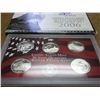 Image 1 : 2006 US 50 STATE QUARTERS SILVER PF SET