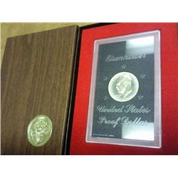 1974-S IKE SILVER DOLLAR PROOF (BROWN PACK)