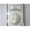 Image 1 : 2006 AMERICAN SILVER EAGLE NGC MS69