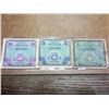 Image 1 : 1944-2, 5 & 10 FRENCH FRANCS (AS SHOWN)