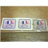 Image 2 : 1944-2, 5 & 10 FRENCH FRANCS (AS SHOWN)