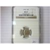 Image 1 : 1976 ROOSEVELT DIME NGC MS67