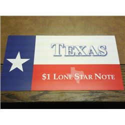 TEXAS $1 LONESTAR NOTE 2001 $1 FRN CRISP CU