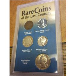 RARE COINS OF THE LAST CENTURY (AS SHOWN)