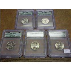 5-1999-P DELAWARE QUARTER ICG MS66