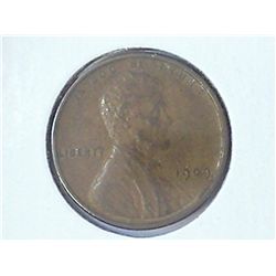 1909 VDB LINCOLN CENT (EXTRA FINE)