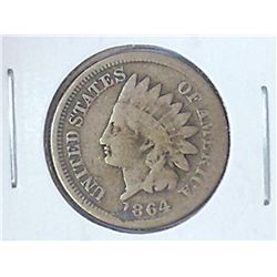 1864 INDIAN HEAD CENT