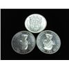 Image 2 : 3-1964 CANADA SILVER 50 CENTS (UNC)