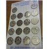 Image 1 : 18 TRADE COINS FROM ISRAEL (UNC) HERZL 10 SHEQALIM