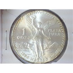 1984 MEXICAN SILVER 1 ONZA LIBERTAD (UNC)