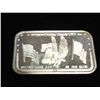 Image 1 : 1 TROY OZ .999 FINE SILVER INGOT INTERNATIONAL